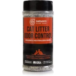 Nature's Pure Edge Cat Litter Odor Control Deodorizer, 1-lb Bottle