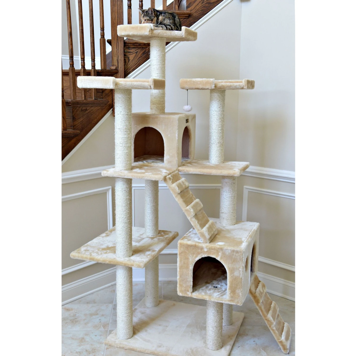 Armarkat 74-in Multi-Level Cat Tree - Image 3