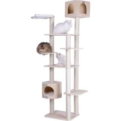 Armarkat 89-in Premium Scots Pine Cat Tree Tower
