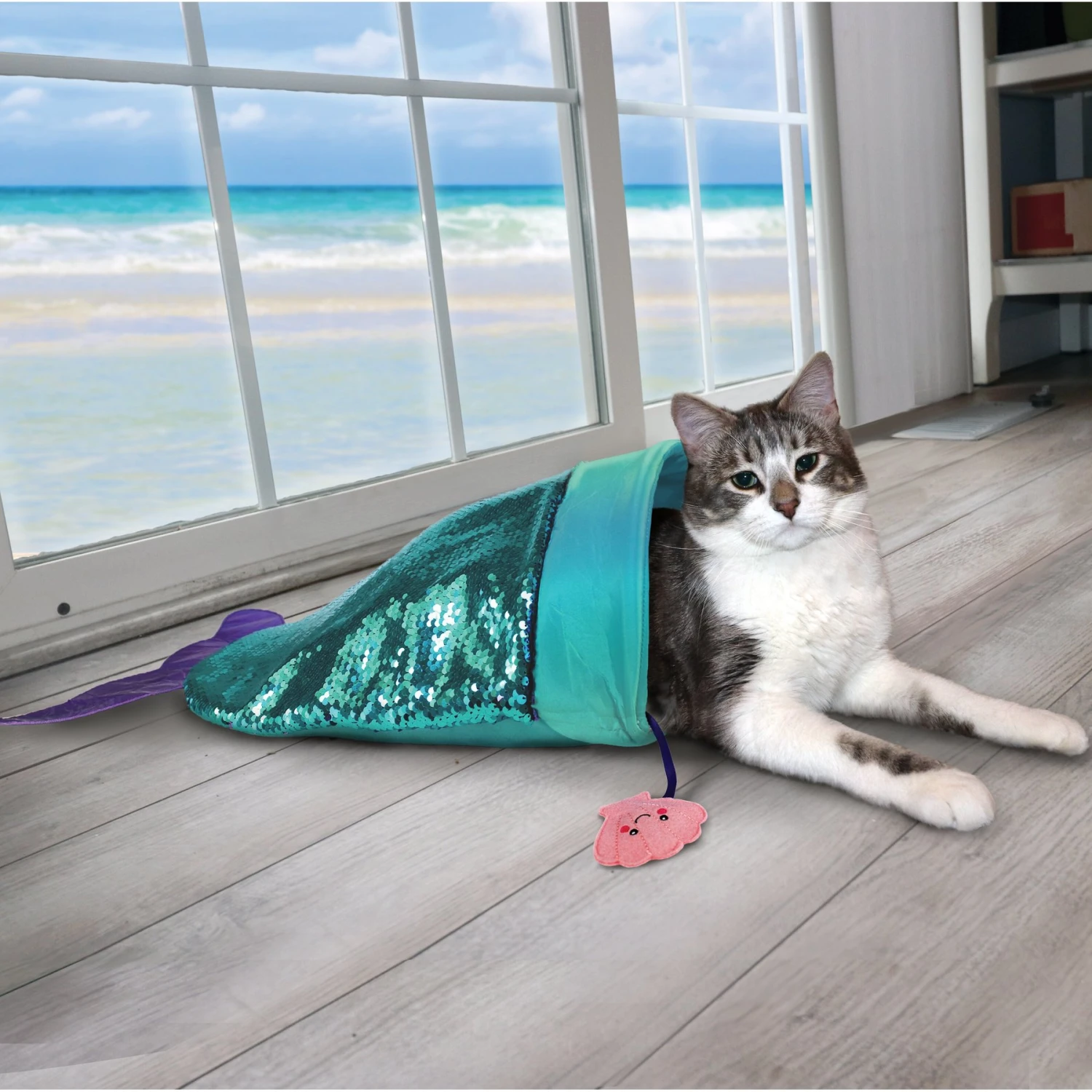 KONG Play Spaces SeaQuins Cat Toy - Image 3