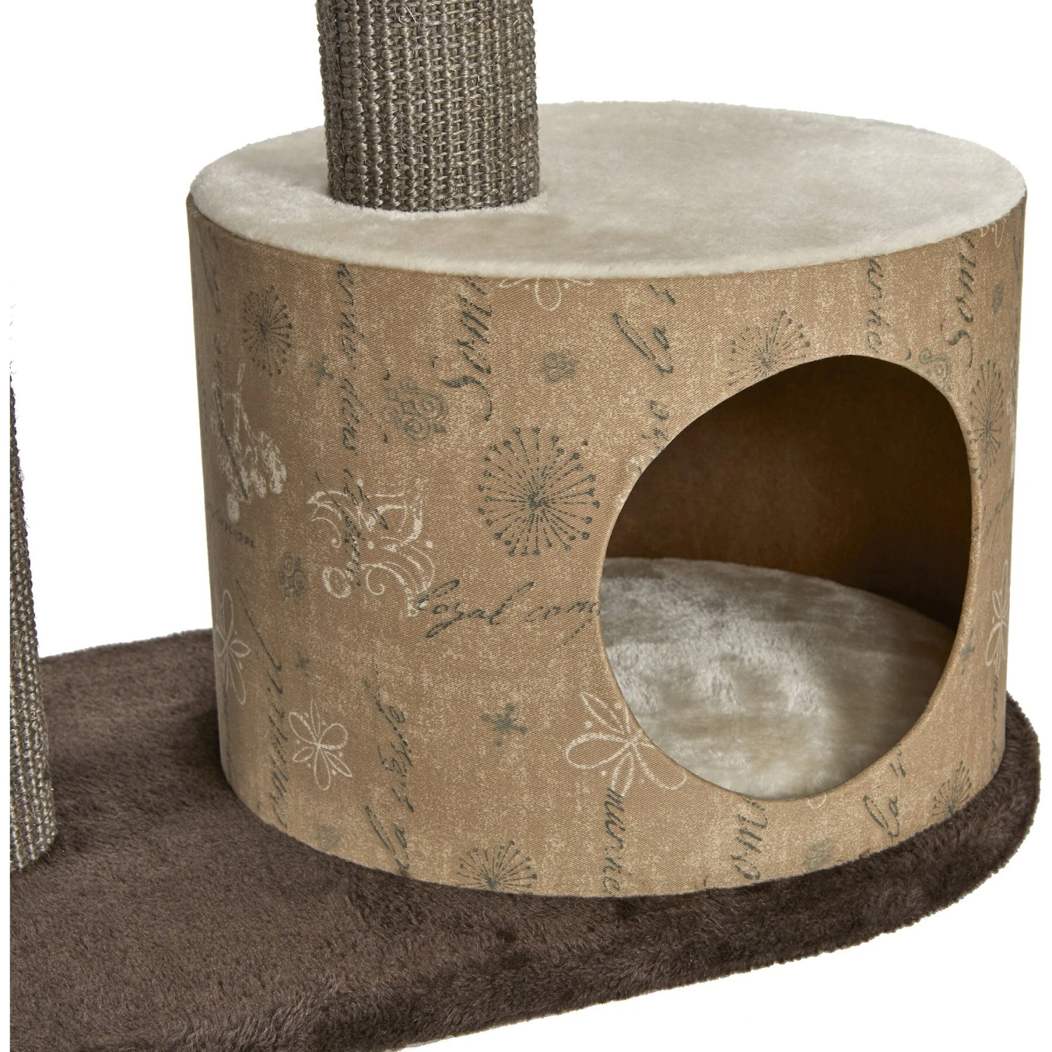MidWest Feline Nuvo Cove 35-in Faux Fur Modern Cat Tree - Image 2