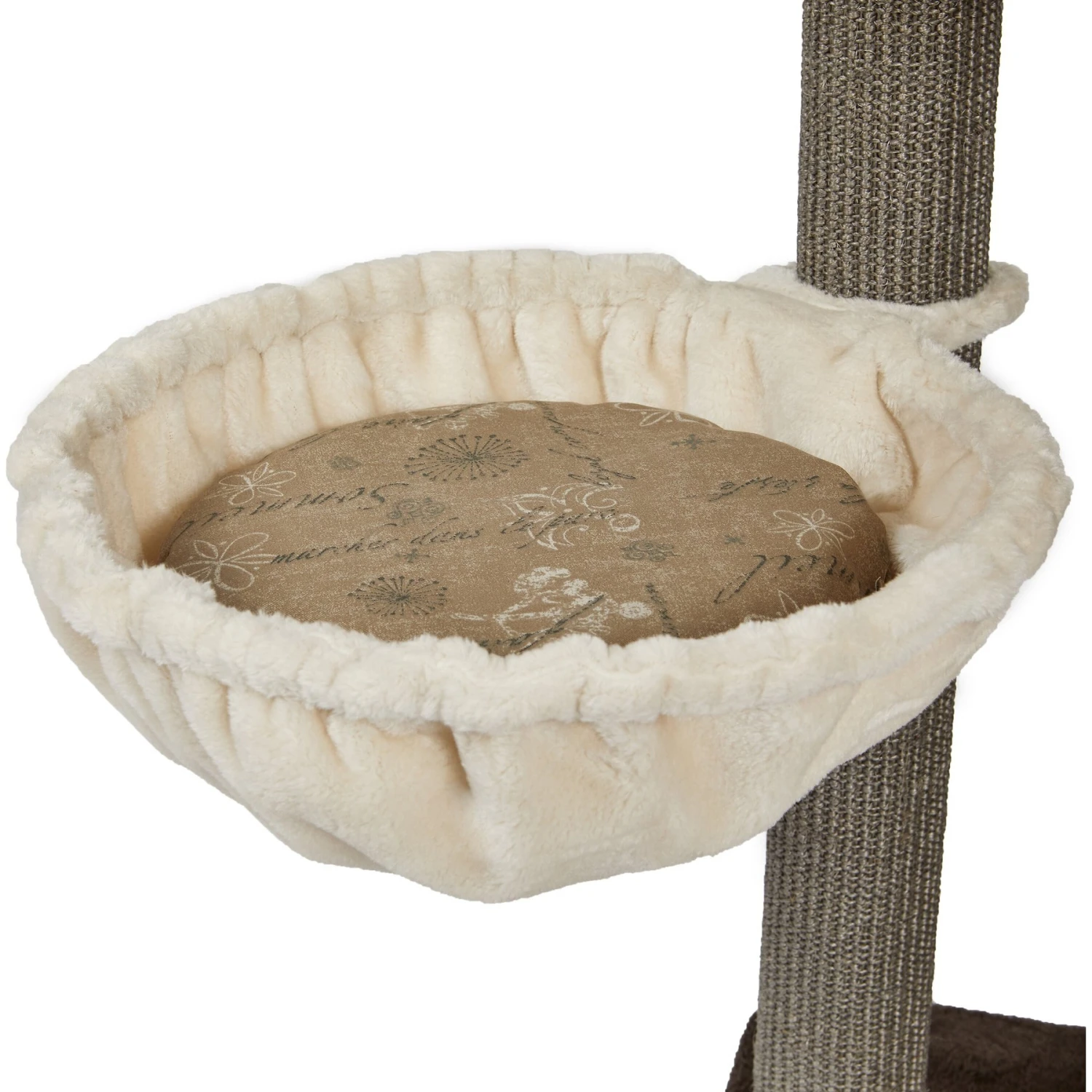 MidWest Feline Nuvo Cove 35-in Faux Fur Modern Cat Tree - Image 5