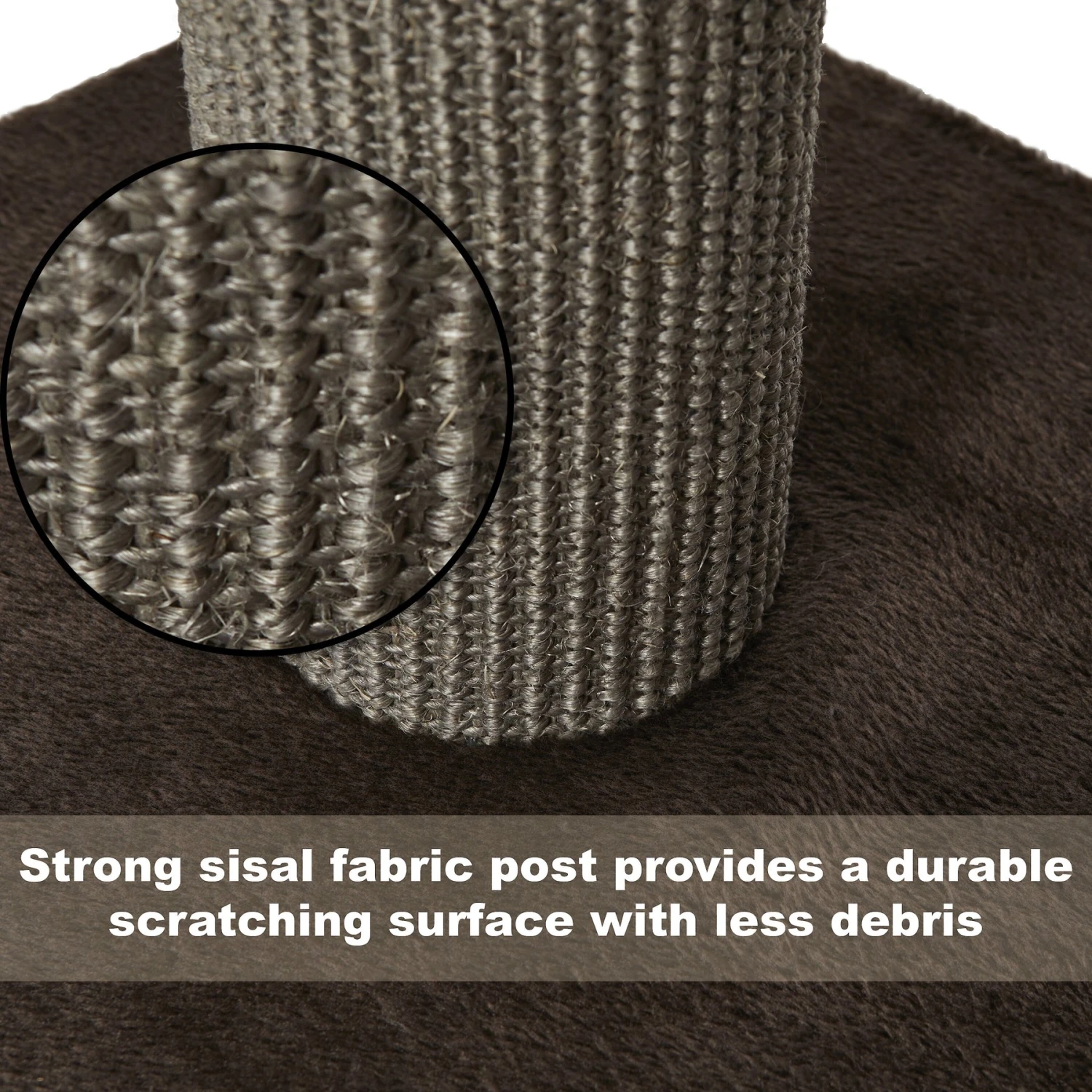 MidWest Feline Nuvo Cove 35-in Faux Fur Modern Cat Tree - Image 8