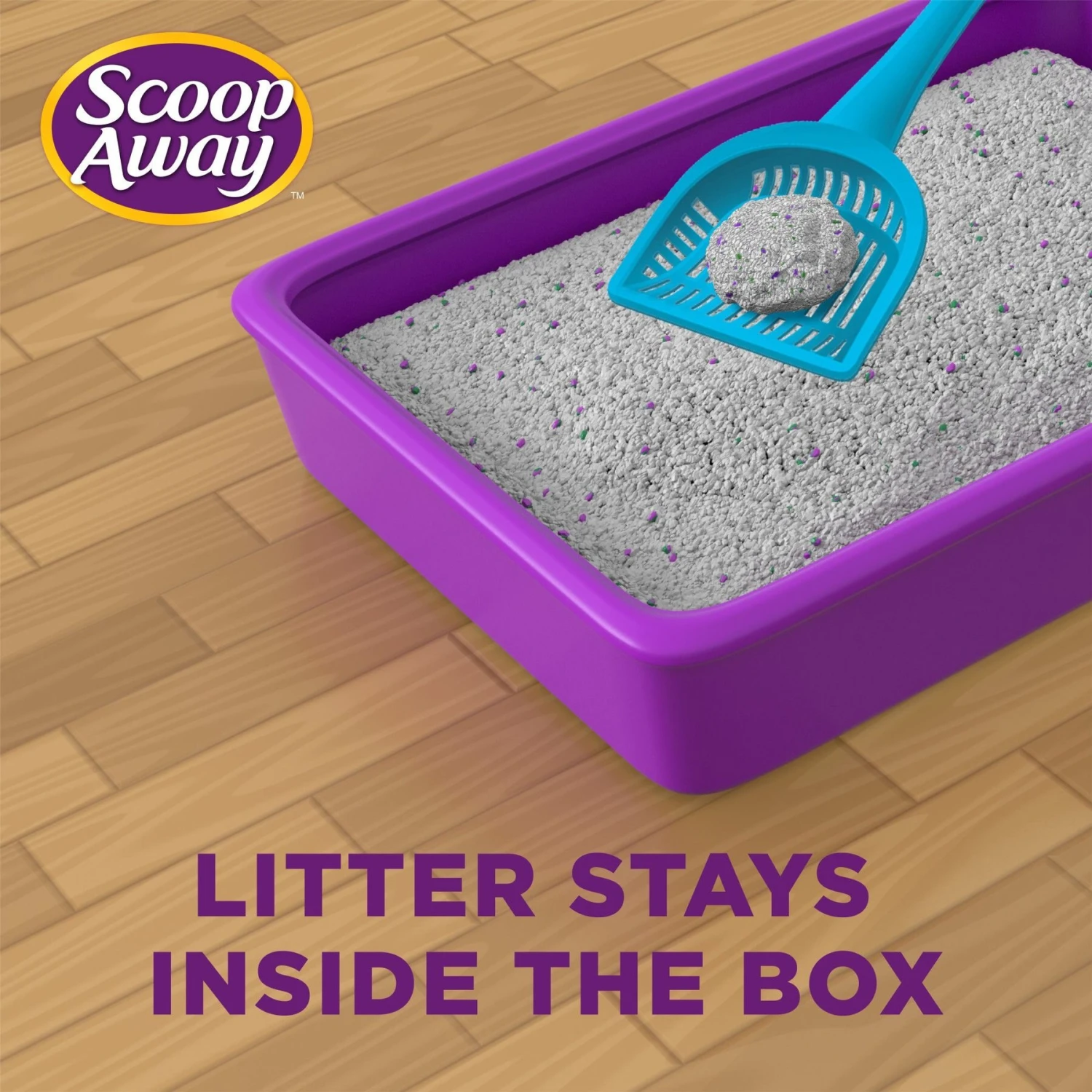 Scoop Away Low-Track Clumping Fresh Spring Air Scent Cat Litter - Image 5