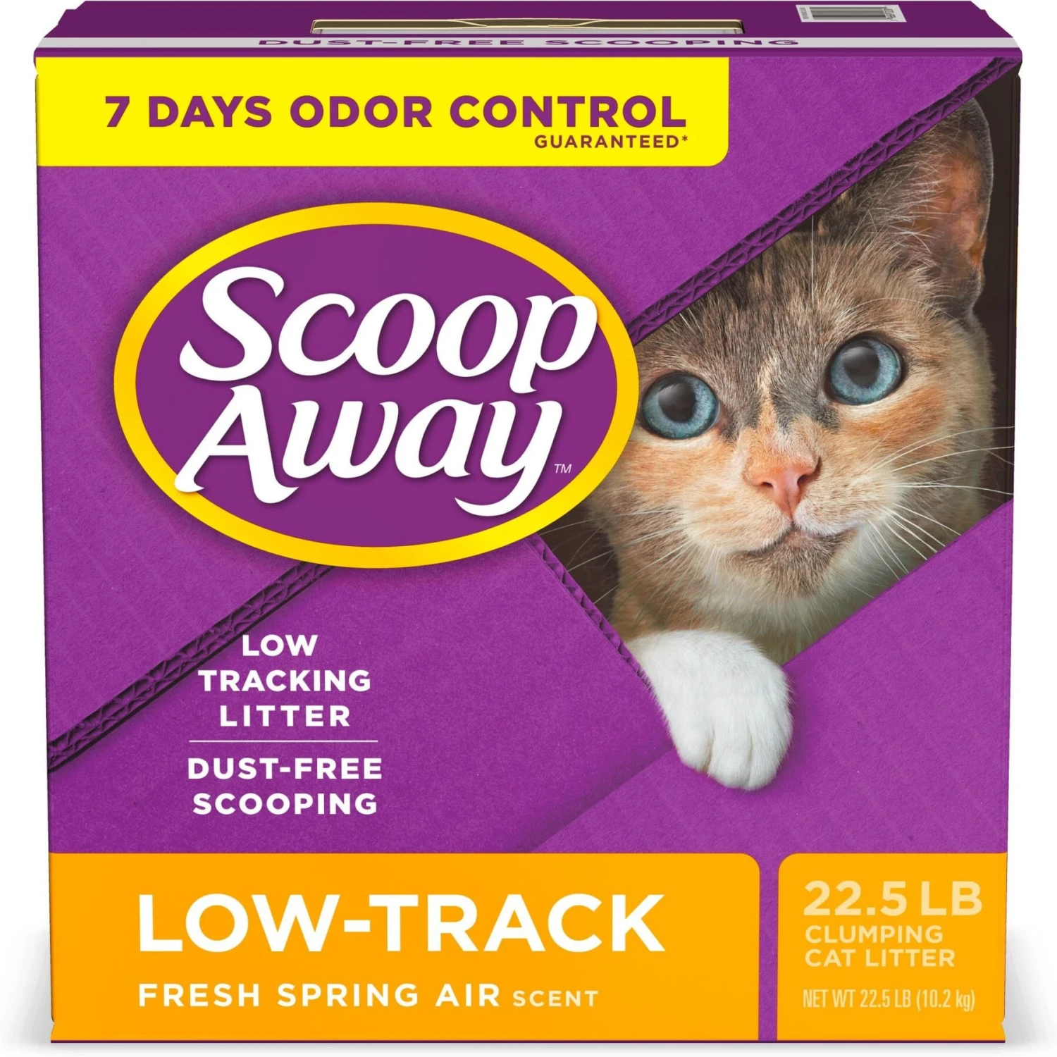 Scoop Away Low-Track Clumping Fresh Spring Air Scent Cat Litter - Image 7