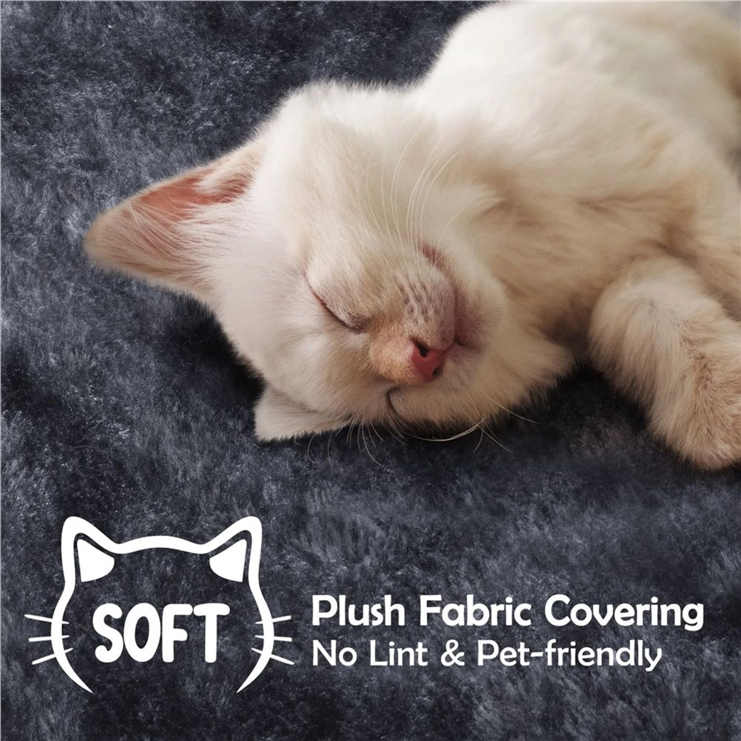 Yaheetech 57-in Plush Cat Tree & Condo - Image 6