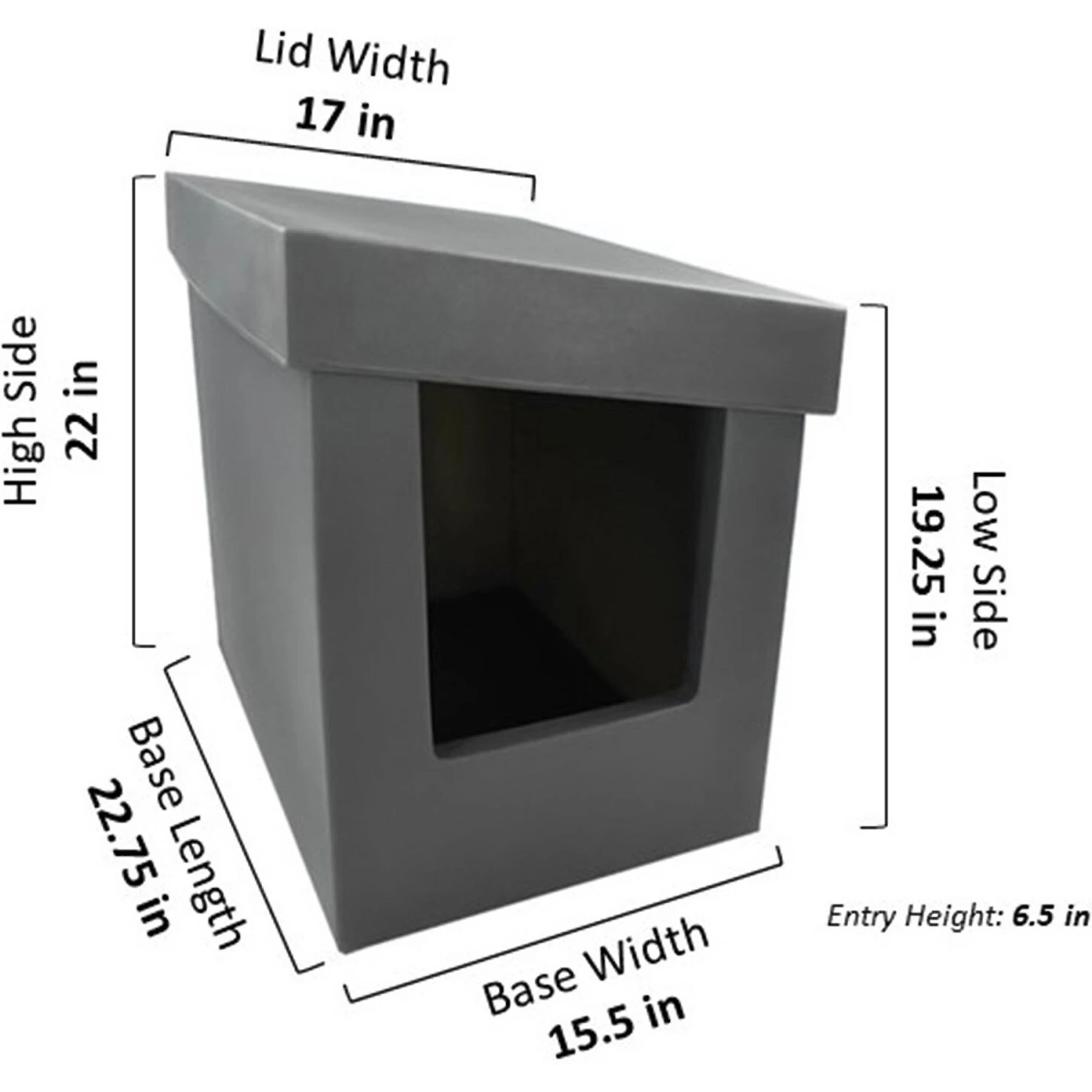 Kitangle Slope Style Cat Litter Box - Image 2