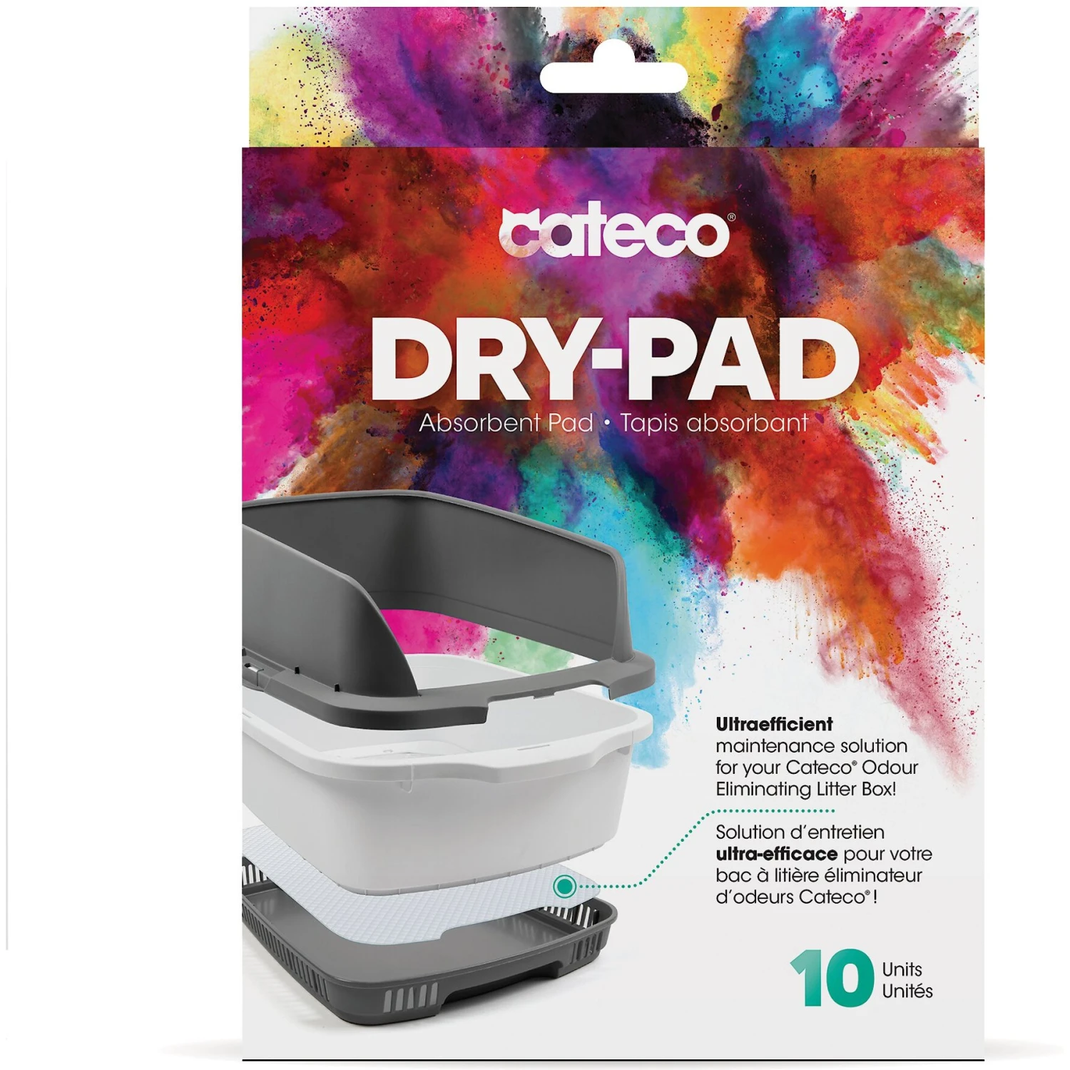 Noba Cateco Cat Litter Box Dry-Pads, 10 Count