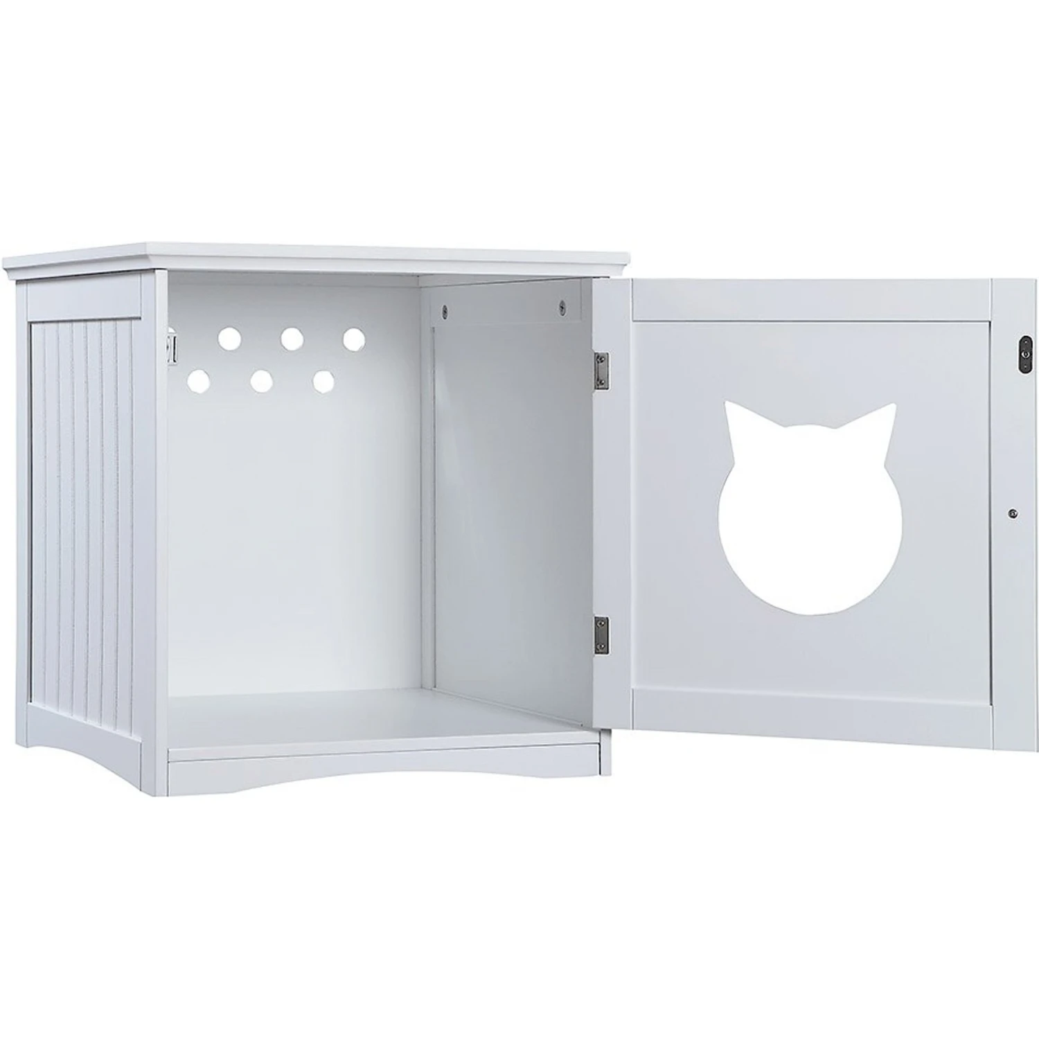 Sweet Barks Wooden Side Table Cat Litter Box Enclosure - Image 7