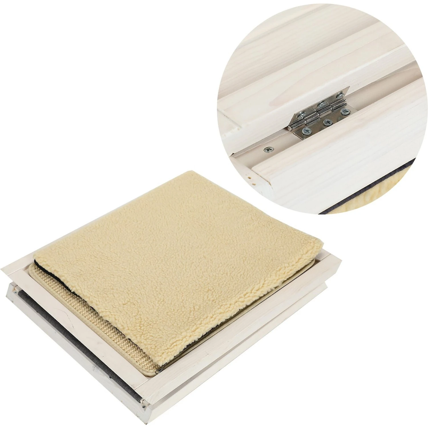 Petsfit Triangular Pets Indoor Cat House With Sisal Mat - Image 5