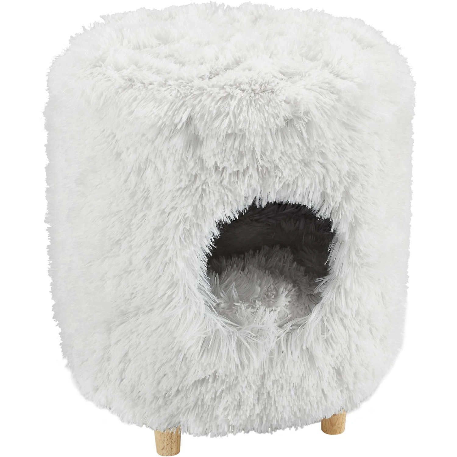 Sam's Pets Rocket 18-in Cat Tree Cylinder, White - Image 8