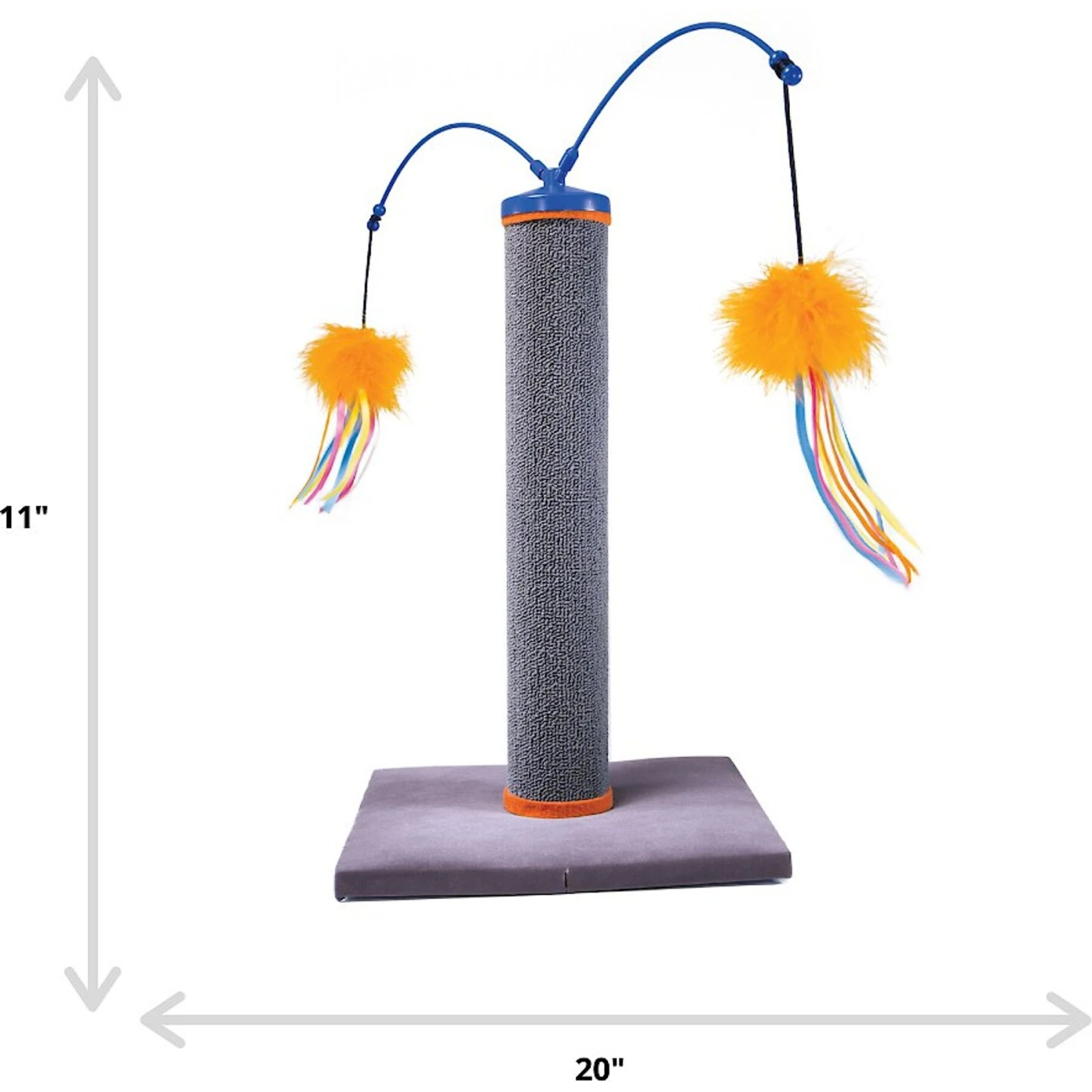 SmartyKat Scratch N Spin Replacement Wand Cat Toy - Image 2