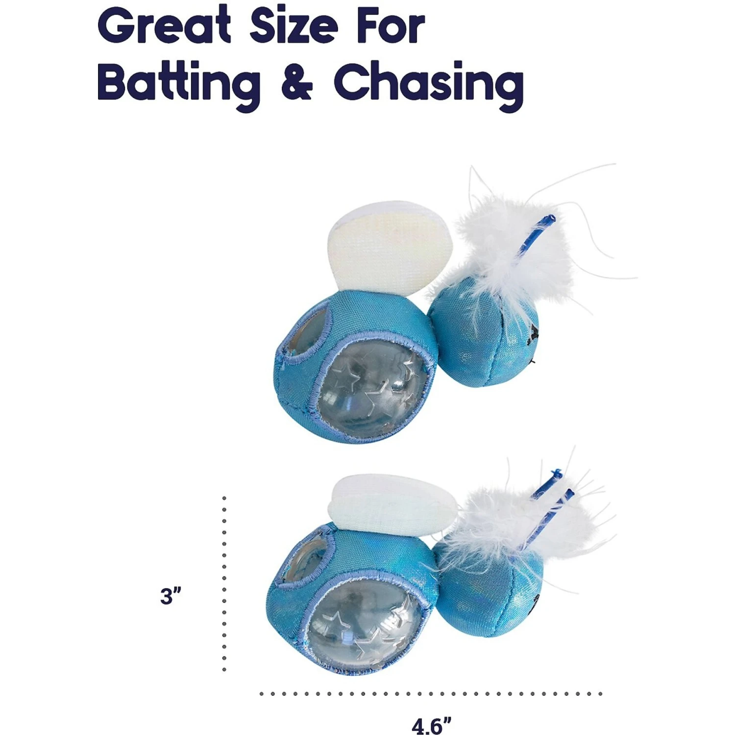 Catstages Firefly Treat Stuffer Cat Toy, 2 Count - Image 5