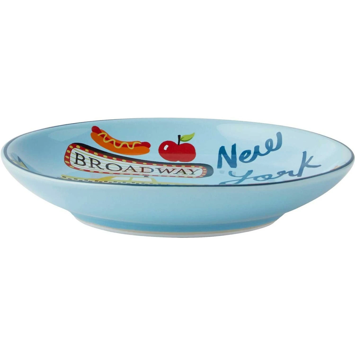 Frisco New York Non-skid Ceramic Cat Dish & Frisco New York Non-skid Ceramic Cat Bowl - Image 2