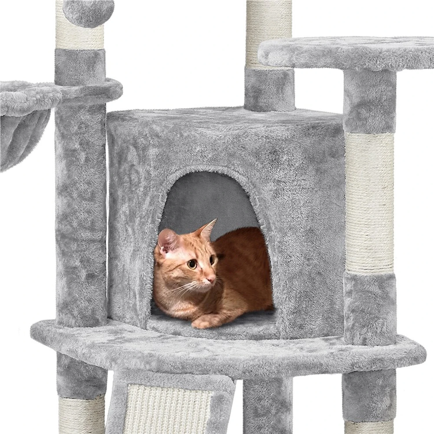 Yaheetech Professional 42-in Cat Tree - Image 4