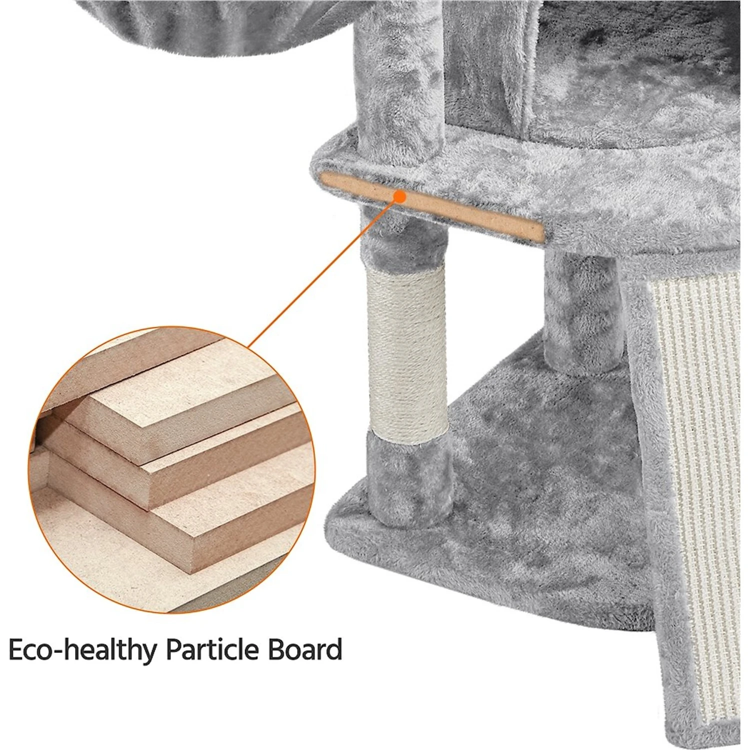 Yaheetech Professional 42-in Cat Tree - Image 7