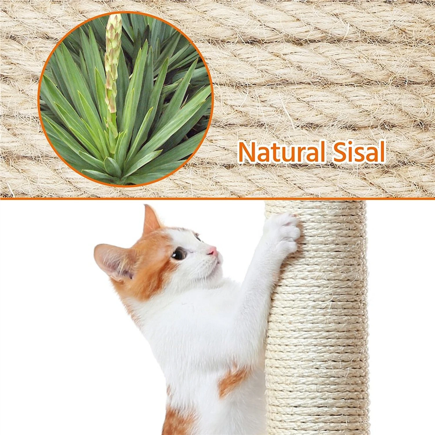 Yaheetech Professional 42-in Cat Tree - Image 8