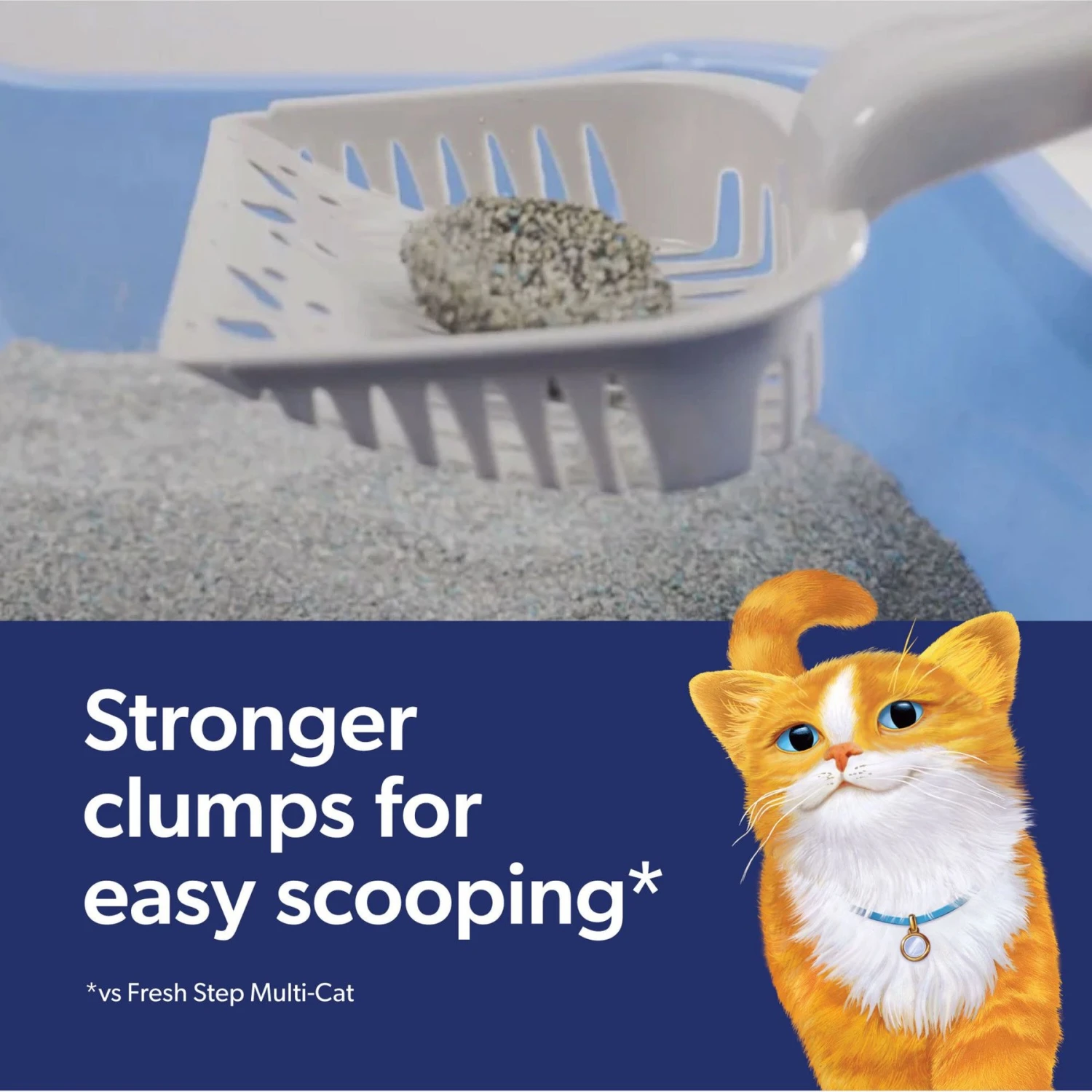 Fresh Step Outstretch Concentrated Febreze Freshness Scented Clumping Clay Cat Litter - Image 5