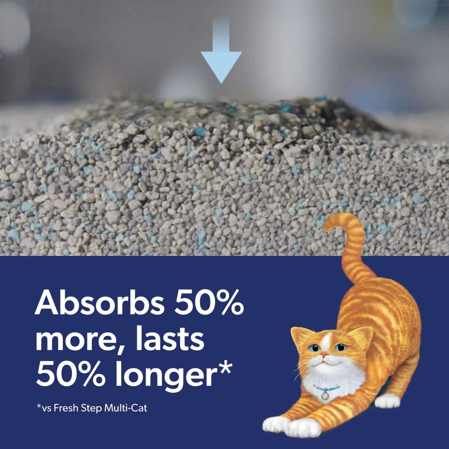 Fresh Step Outstretch Concentrated Febreze Freshness Scented Clumping Clay Cat Litter - Image 6