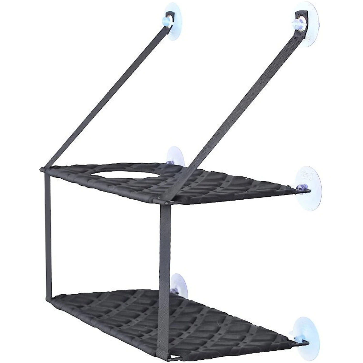 Pet Life Cat Laze Suction Cupped Dual-Leveled Kitty Cat Bed - Image 2