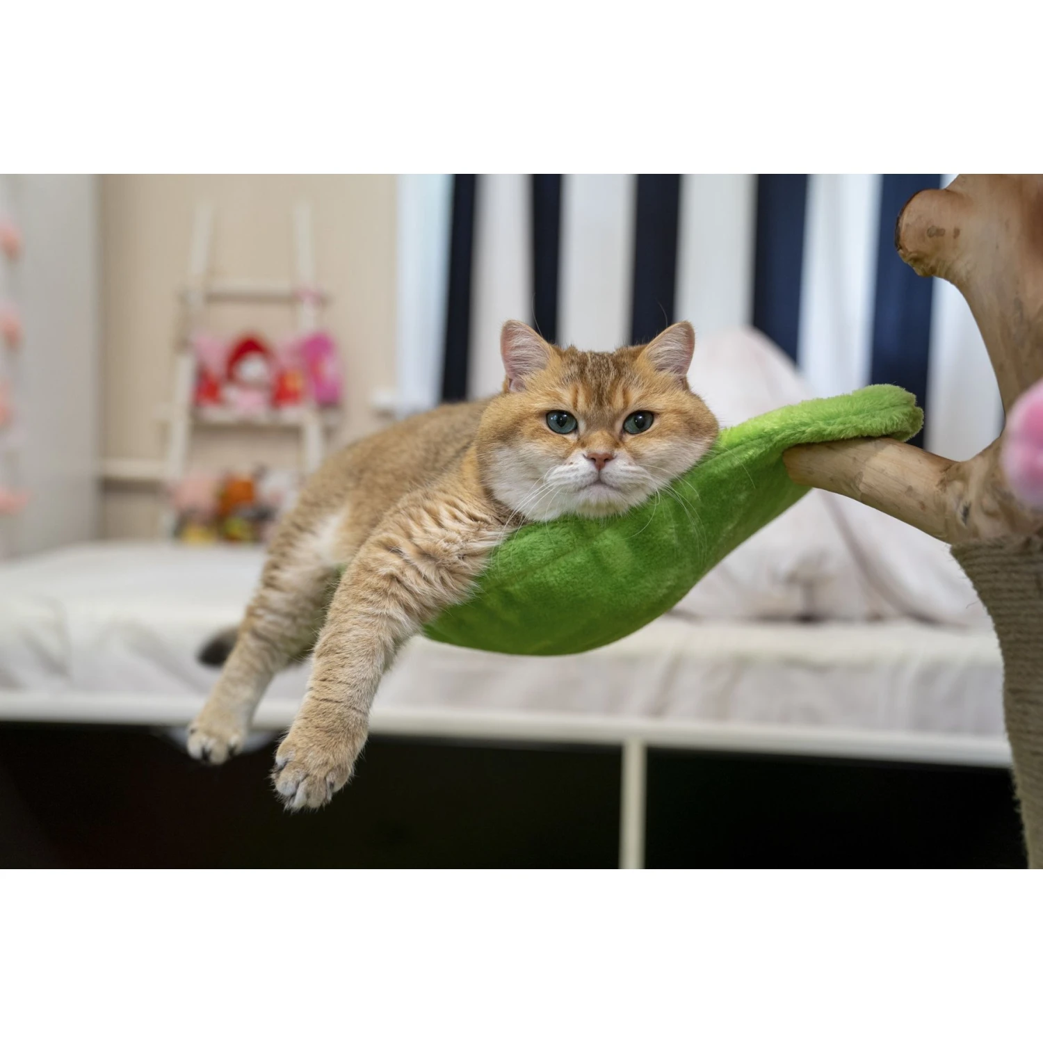 KBSPETS Floral 45-in Sisal Cat Tree - Image 4