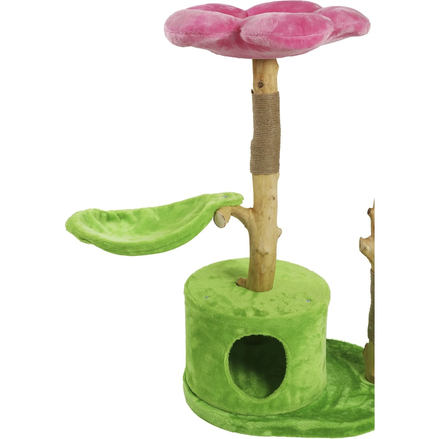 KBSPETS Floral 45-in Sisal Cat Tree - Image 9