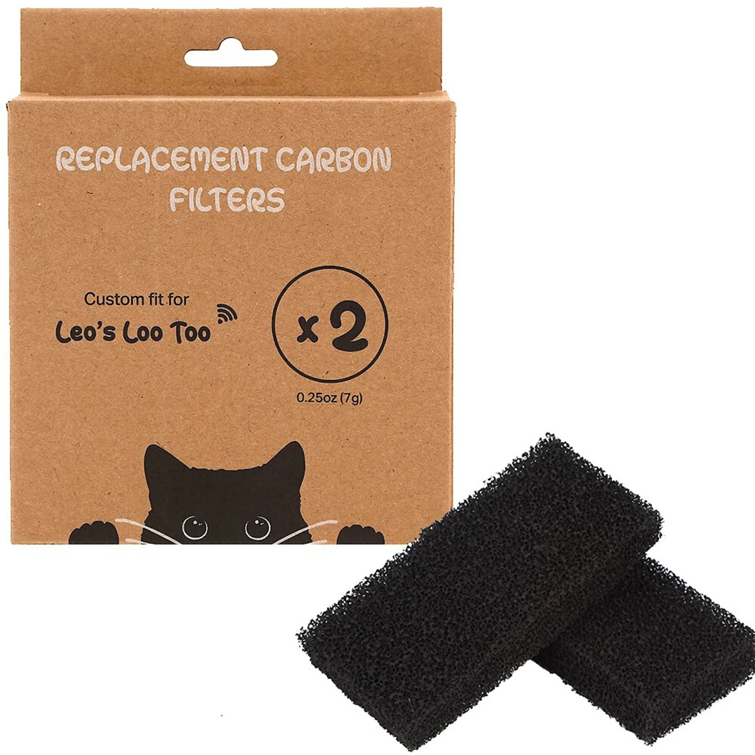 Casa Leo Leo's Loo Too Cat Replacement Filters, 2 Count - Image 6