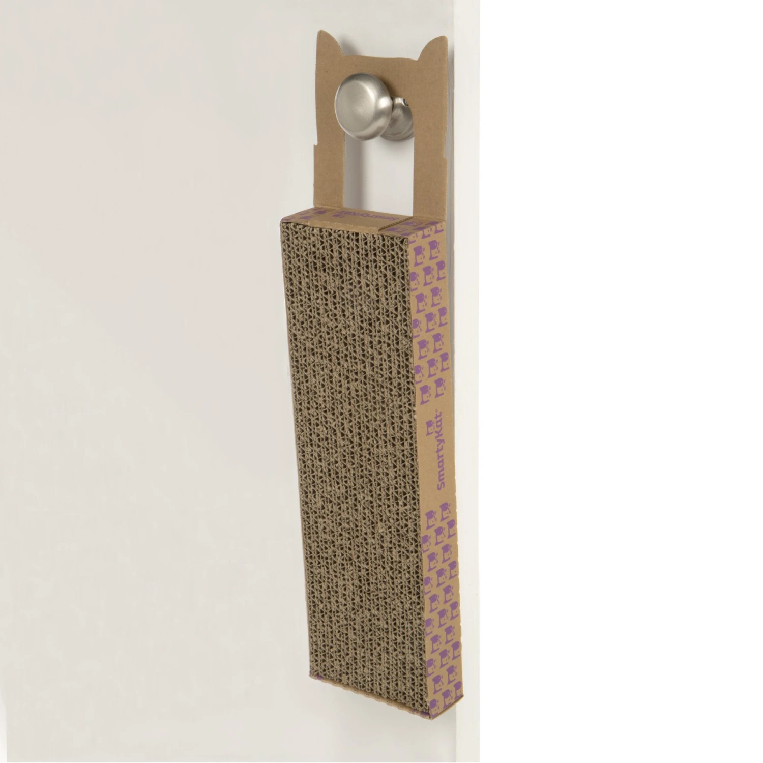 SmartyKat Scratch Up+ With Catnip Infusion Technology Corrugate Hanging Cat Scratcher - Image 4