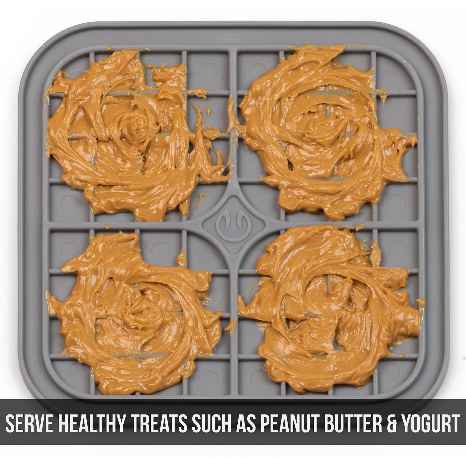 Hyper Pet IQ Enterain Dog & Cat Lick Mat, Gray - Image 4