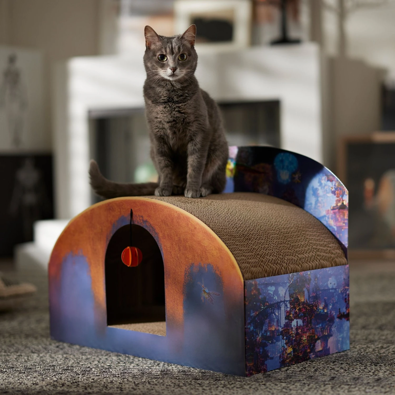 Pixar Coco Marigold Bridge Scratcher Cat Toy - Image 5