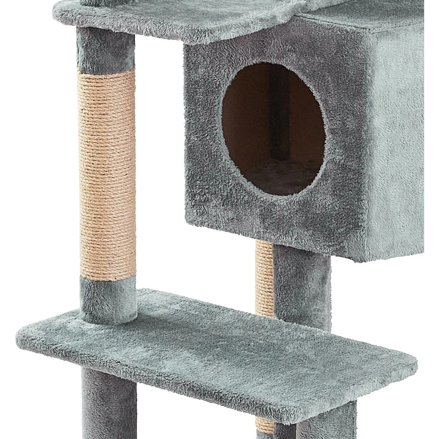Two By Two The Ambrosia Cat Tree, Large, Grey - Image 8