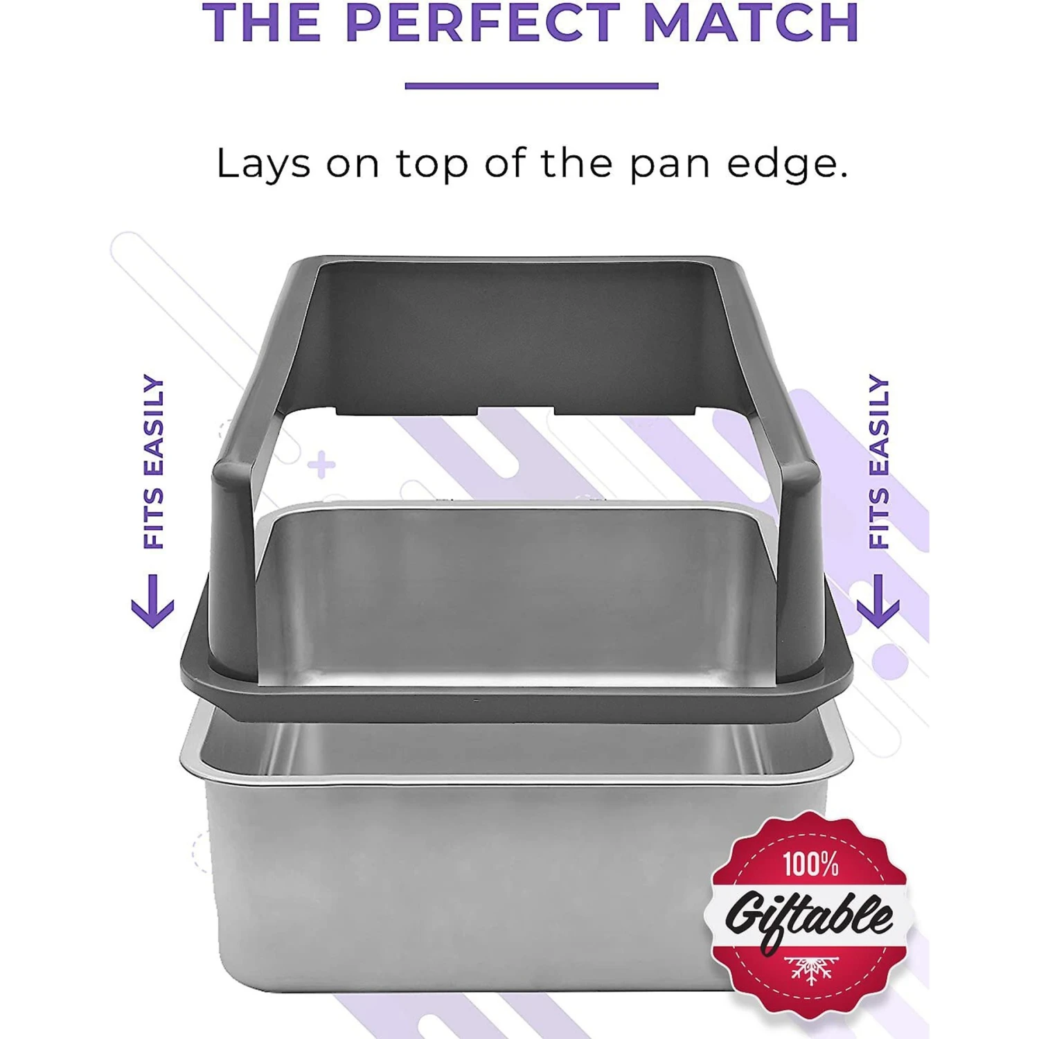 IPrimio Stainless Steel Cat Litter Box, X-Large - Image 2