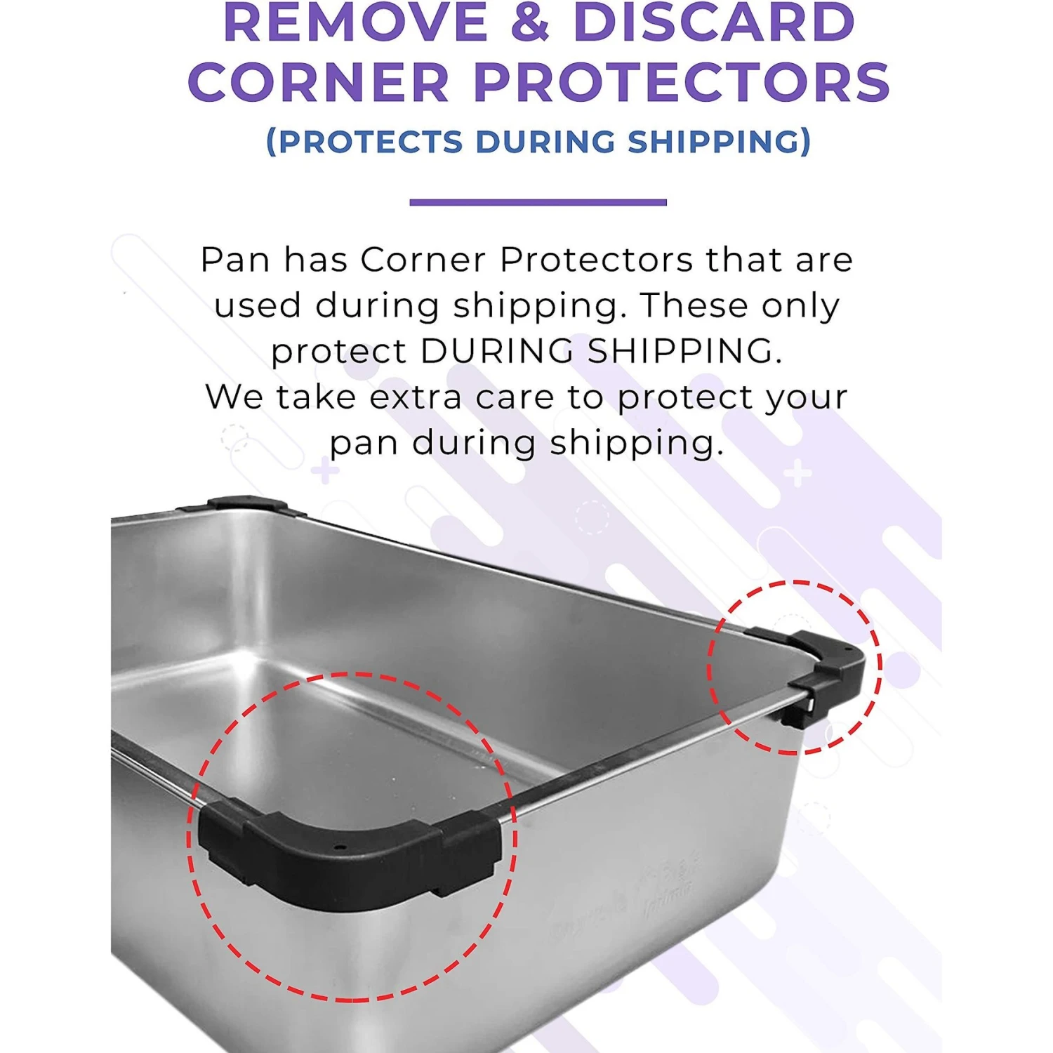 IPrimio Stainless Steel Cat Litter Box, X-Large - Image 4