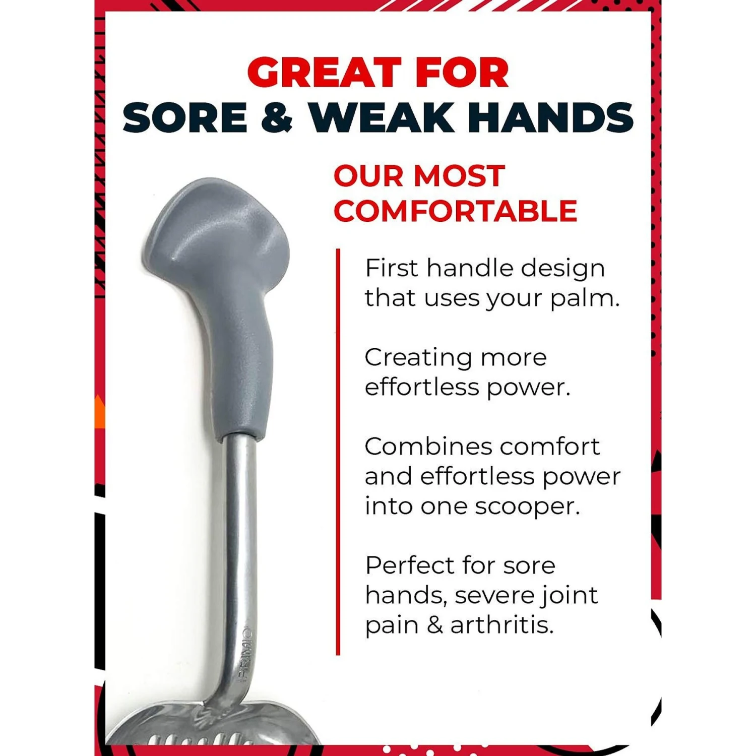 IPrimio Polished Aluminum, Cat Scooper, X-Large - Image 3