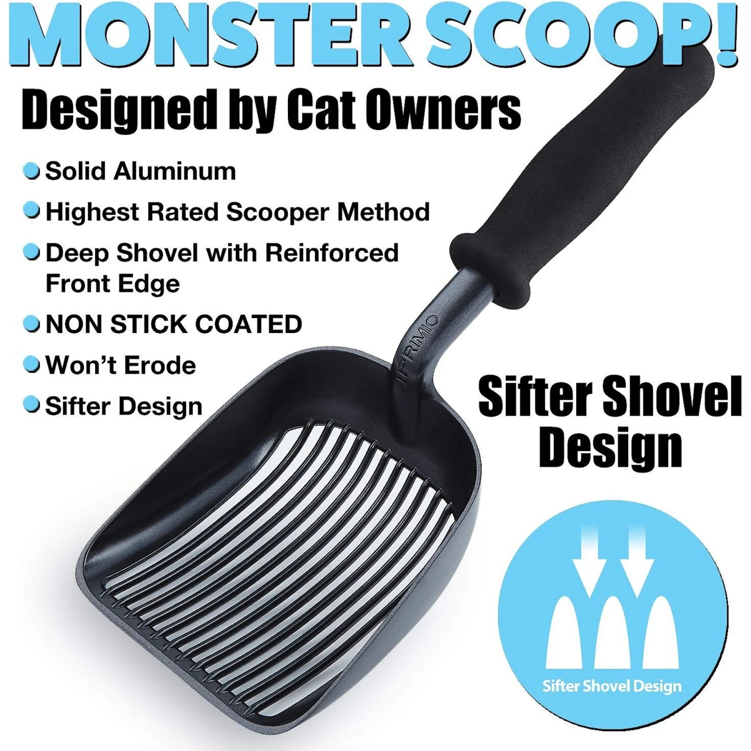 IPrimio Monster Litter Cat Scooper - Image 2