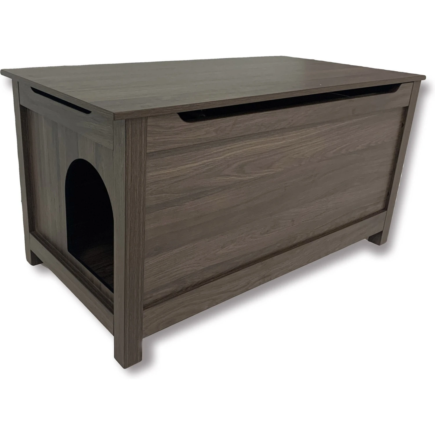 Designer Pet Products Parker Designer Wood Catbox Furniture Litter Box Enclosure, 36-in - Image 7