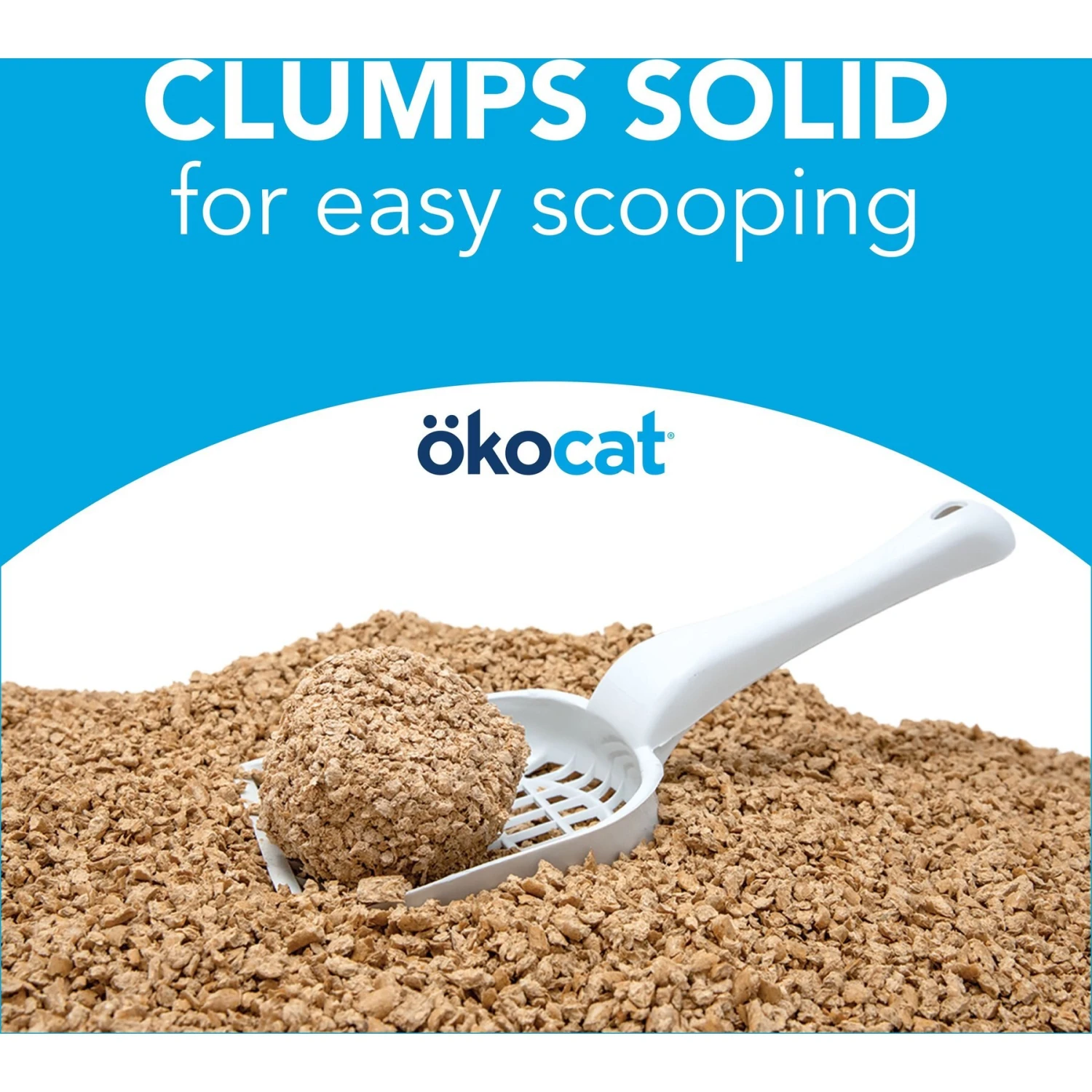 Okocat Original Premium Wood Clumping Cat Litter - Image 5