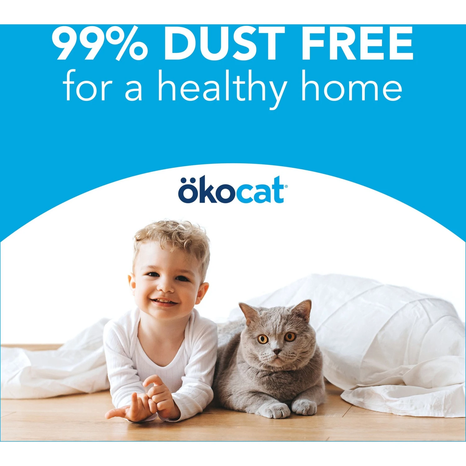 Okocat Original Premium Wood Clumping Cat Litter - Image 6