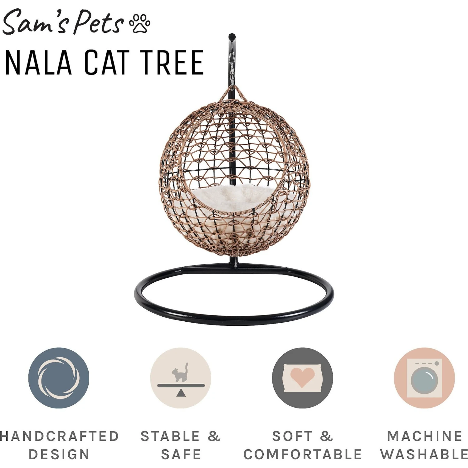 Sam's Pets Nala Hanging Egg Cat Condo - Image 6
