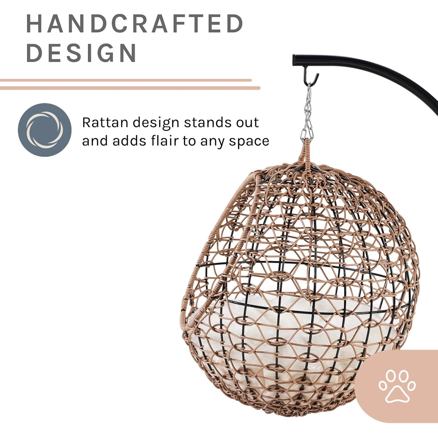 Sam's Pets Nala Hanging Egg Cat Condo - Image 7