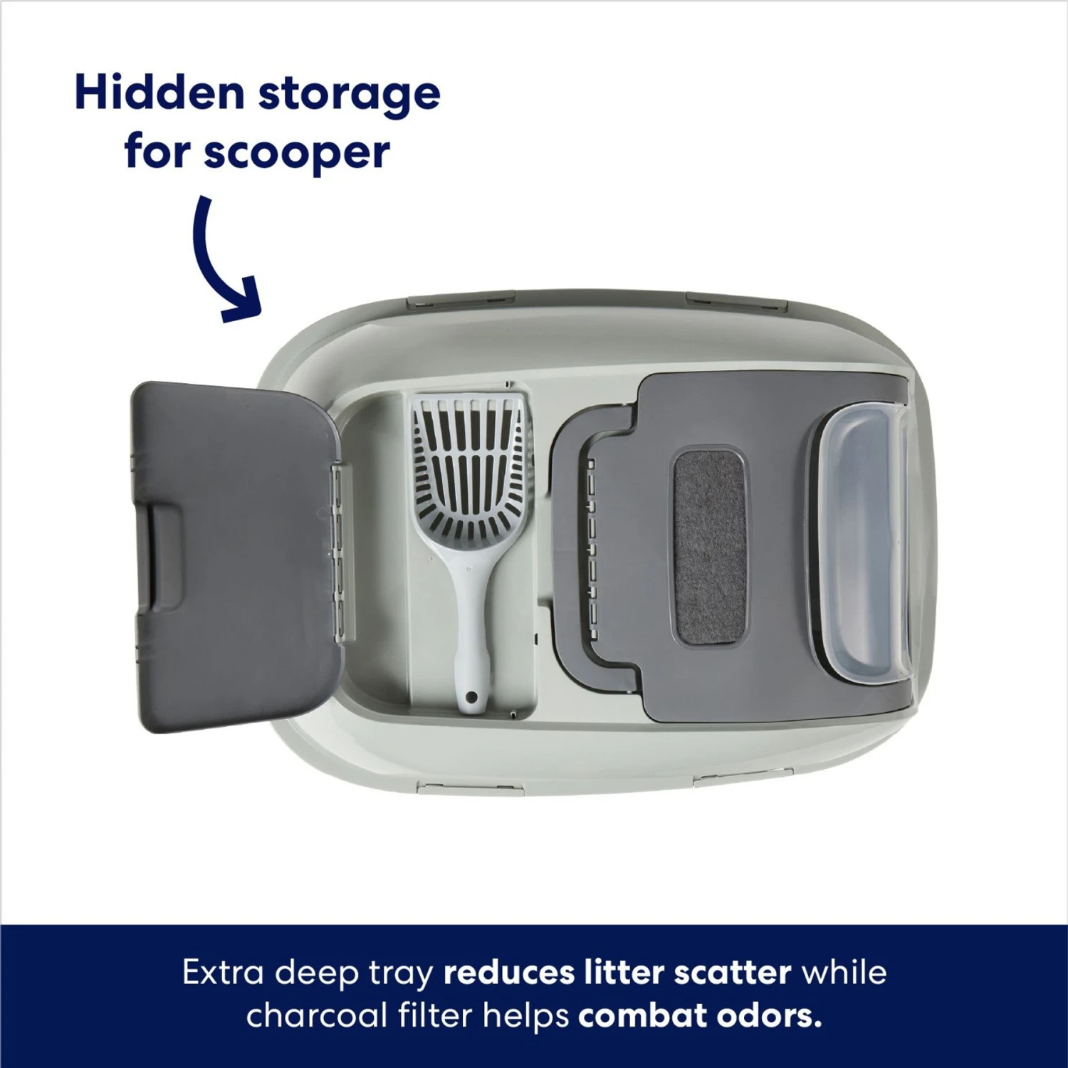 Frisco Mega Deluxe Litter Box - Image 3