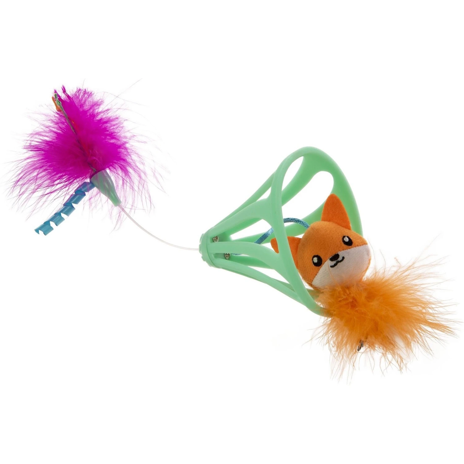 Petlinks HappyNip Sing & Seek Electronic Sound Toggle Wobble Cat Toy, Multi Color, Small - Image 3