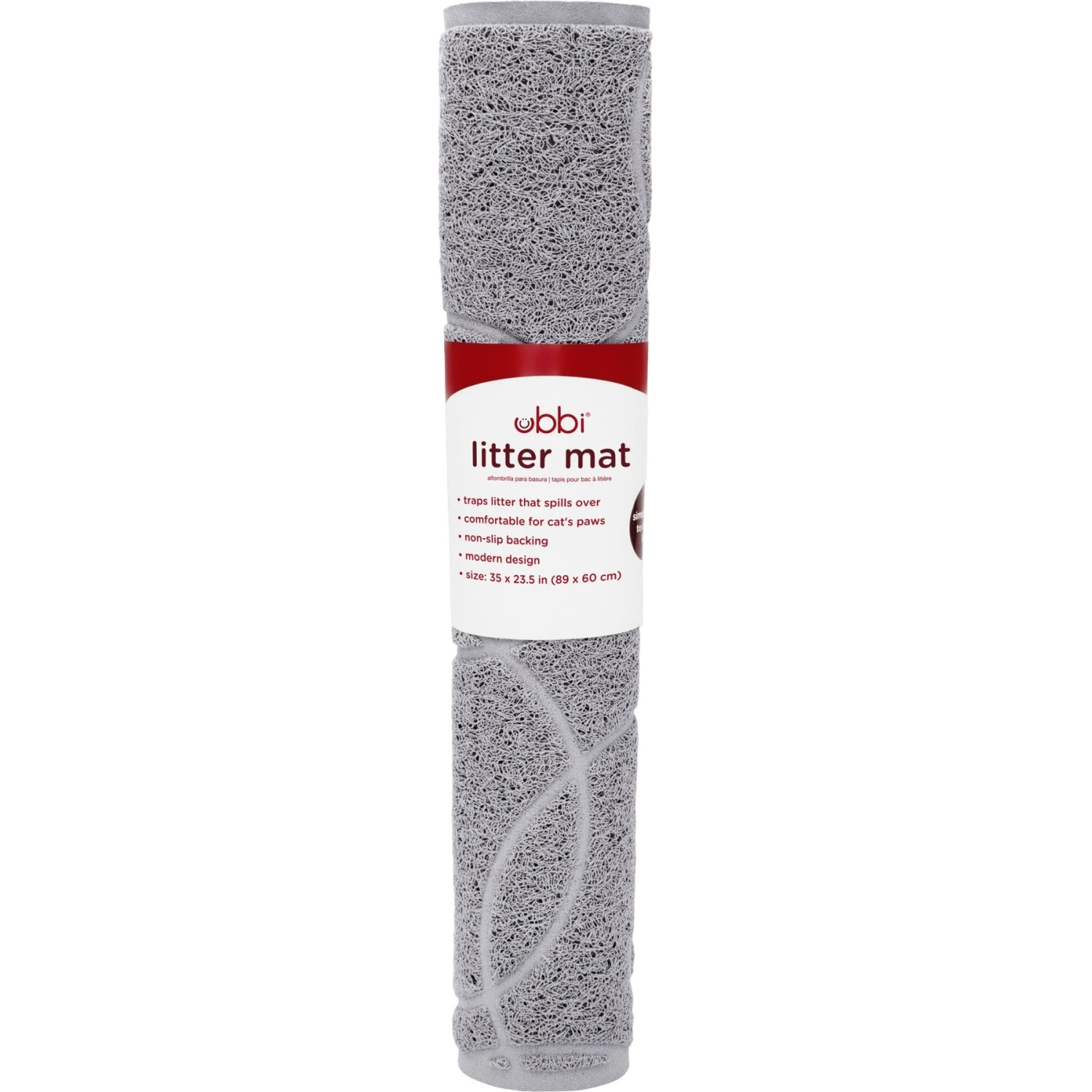 Ubbi® Ubbi Non-Slip Unscented Cat Litter Box Mat - Image 3