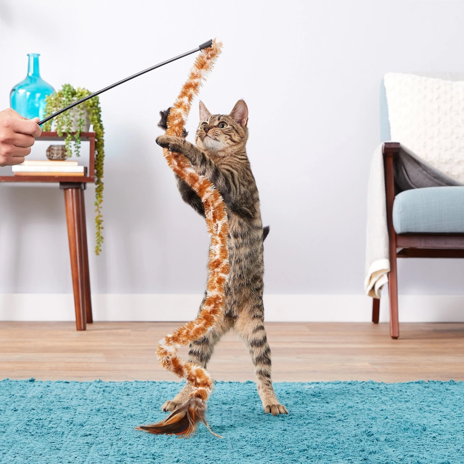 KONG Swizzle Bird Cat Teaser, Color Varies - Image 5