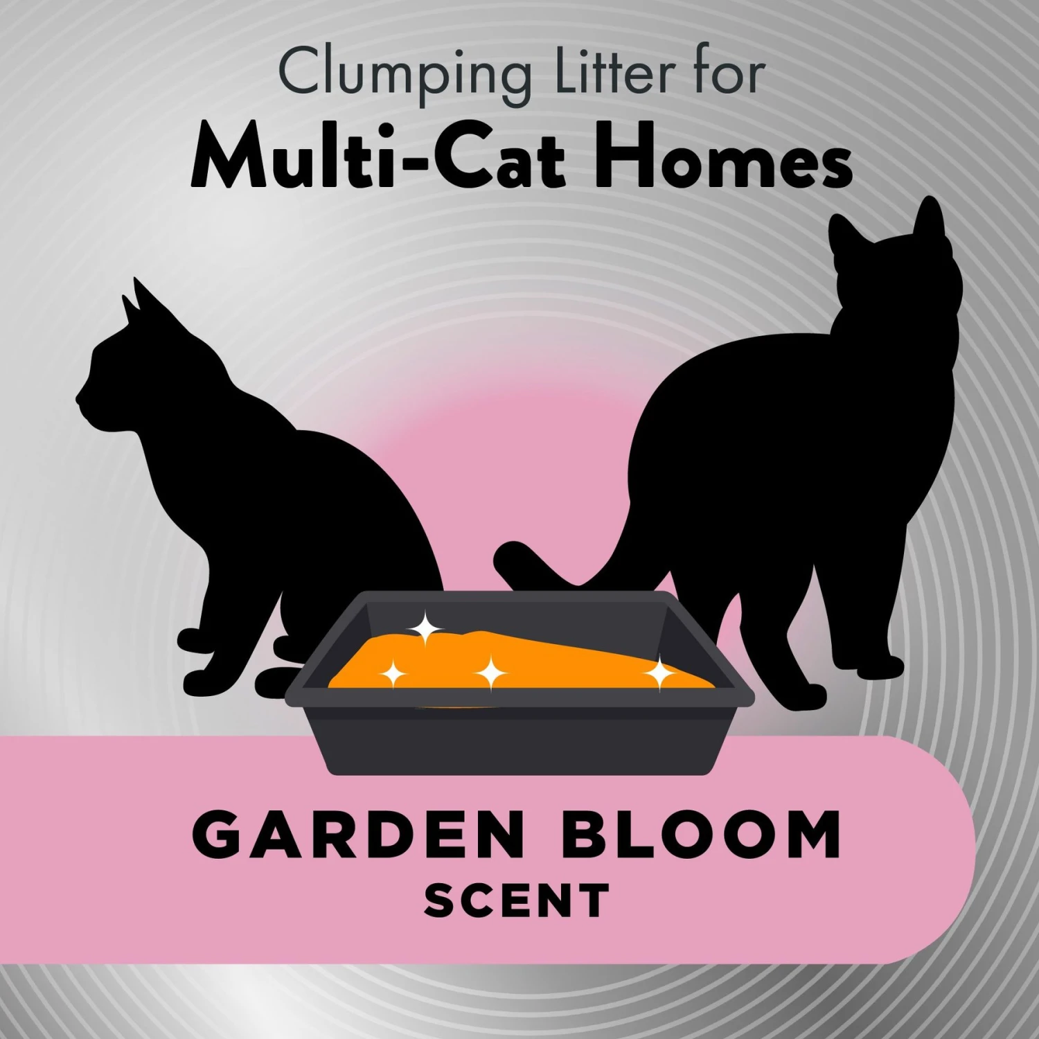 Arm & Hammer Litter Platinum Hardball Garden Bloom Lightweight Easy No-Mess Scooping Clumping Cat Litter - Image 6