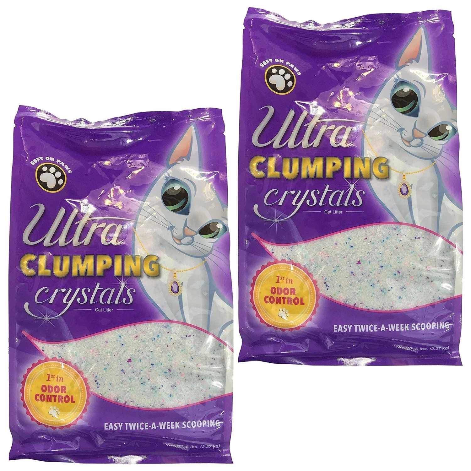 Ultra Unscented Clumping Crystal Cat Litter