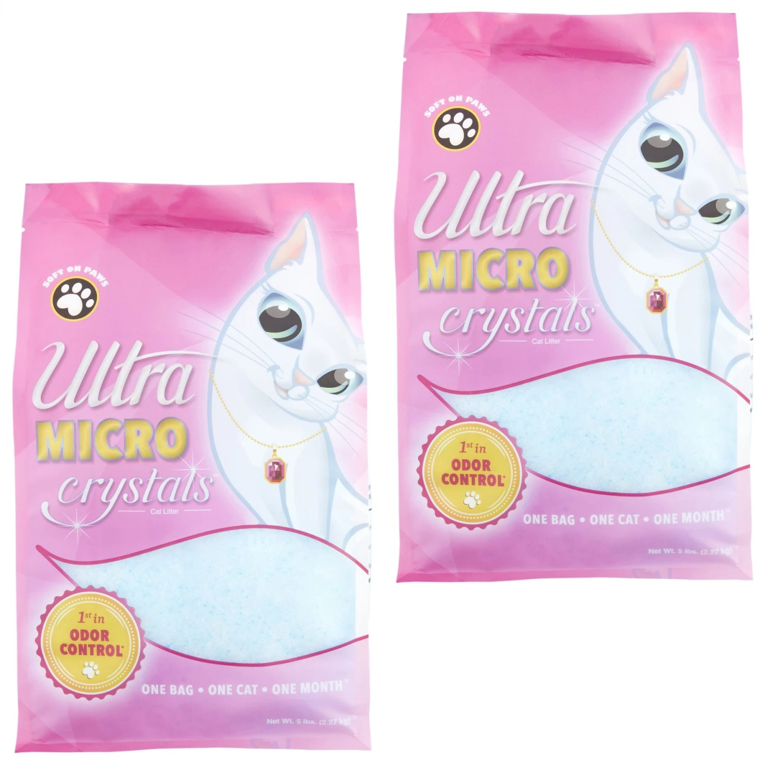 Ultra Pearls Micro Unscented Non-Clumping Crystal Cat Litter