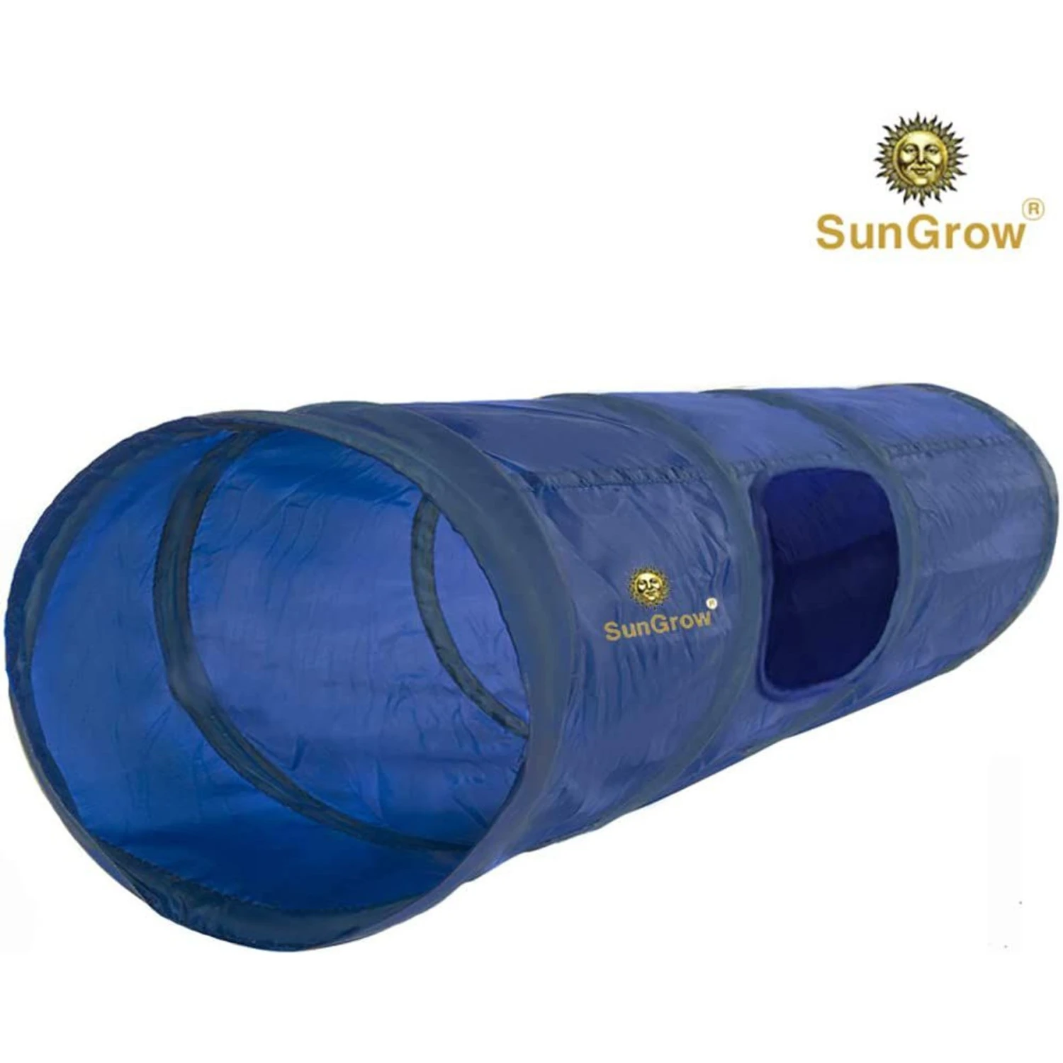 SunGrow Cat & Bunny Collapsible Play Tunnel Indoor Rabbit & Small Pet Crinkle Tube Hideout Toy - Image 2