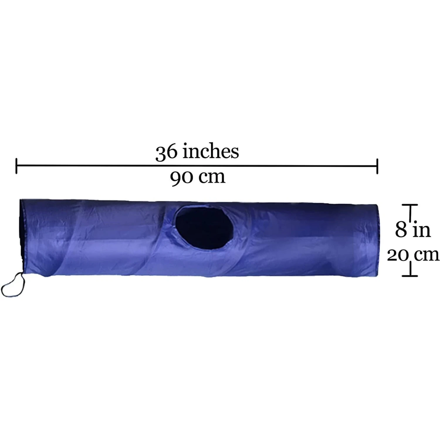 SunGrow Cat & Bunny Collapsible Play Tunnel Indoor Rabbit & Small Pet Crinkle Tube Hideout Toy - Image 6