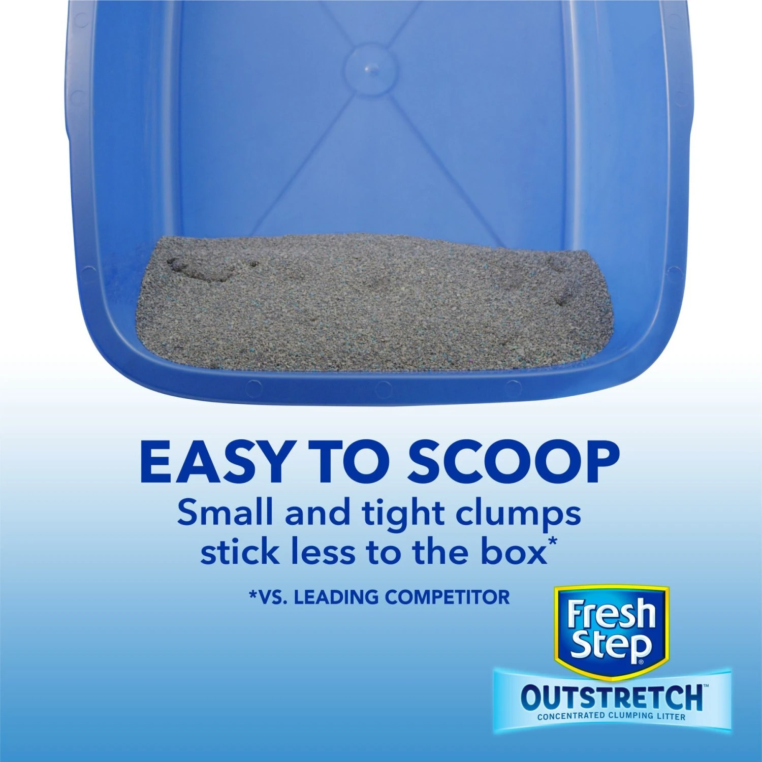 Fresh Step Outstretch Simply Unscented Cat Litter, 26-lb Box - Image 2